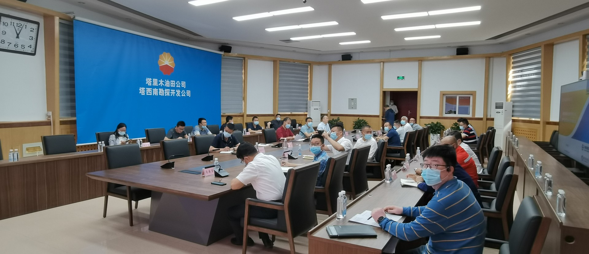 米字科技走訪(fǎng)塔里木油田博大作業(yè)區(qū)